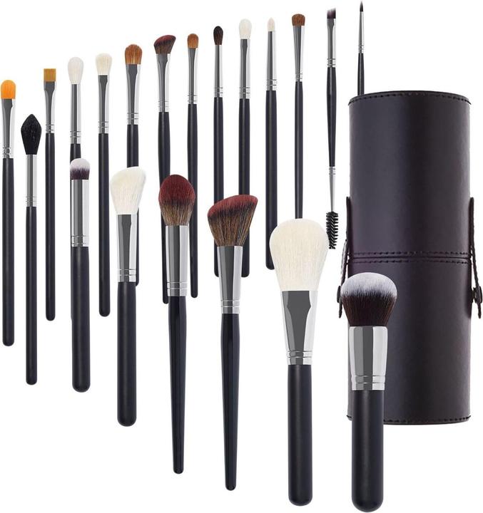 Hermex Make-up-Pinselset Schminkpinselset Pinselset für Make-up (Set)