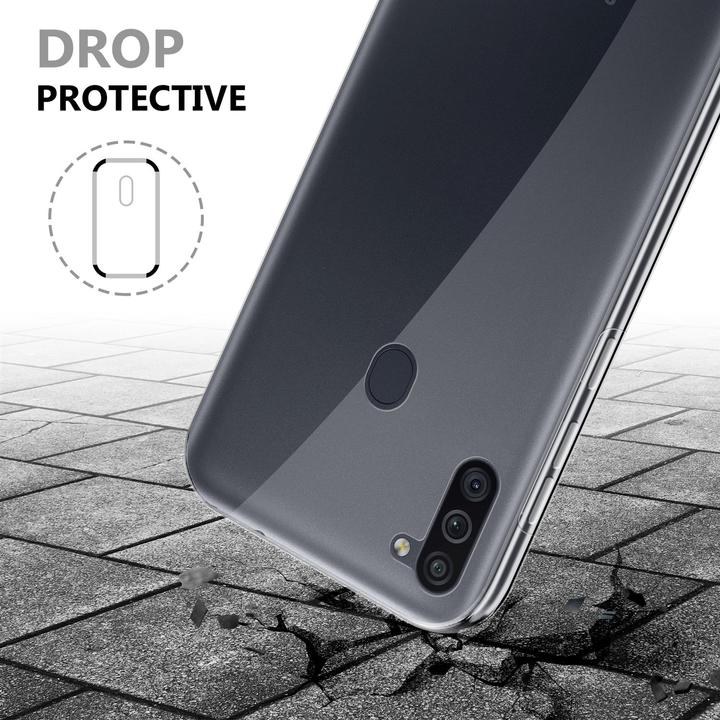 Actual product image Cadorabo TPU 360 Degree Case Cover (Samsung Galaxy M11, Samsung Galaxy A11)