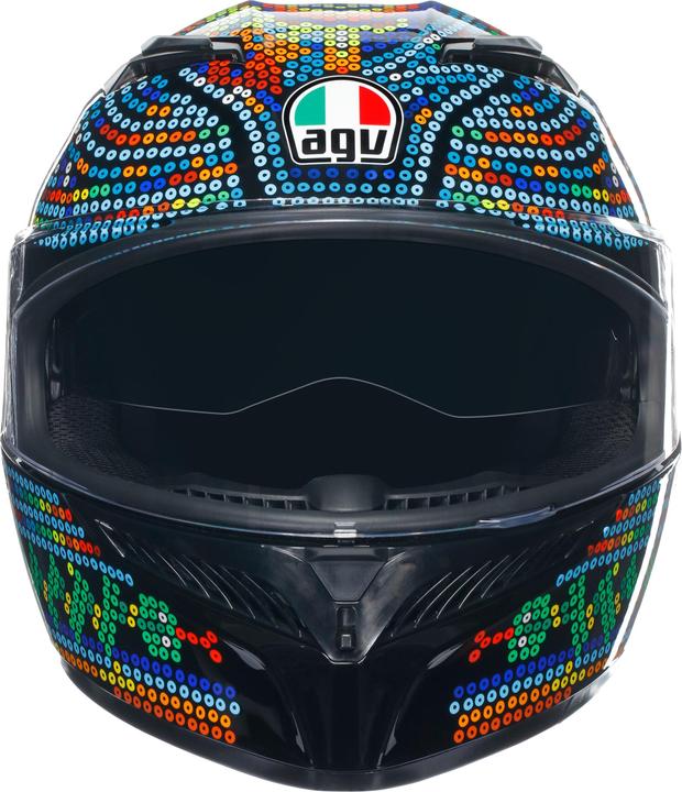 Produktbild AGV Integralhelm K-3 Top Rossi Winter Test 2018 (61 - 62 cm, XL)