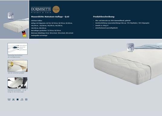 Immagine prodotto Dormisette Materasso comfort topper (180 x 200 cm)