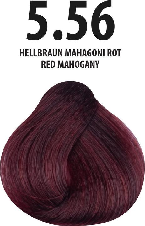 FemMas 5.56) Haarfarbe Hellbraun Mahagonı Rot 100ml (Hellbraun Mahagonı Rot 100ml)