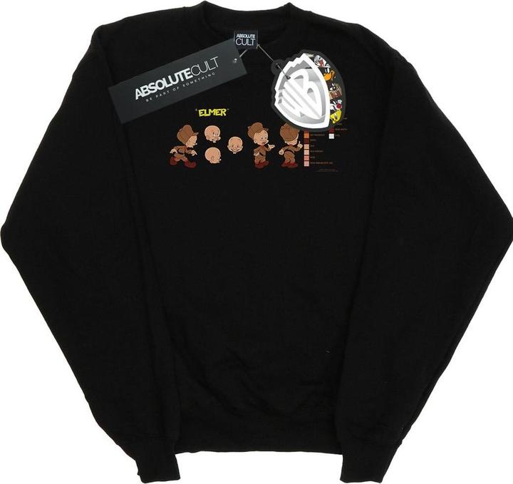Immagine prodotto Looney Tunes Elmer Fudd Colour Code Felpa Uomo (L)
