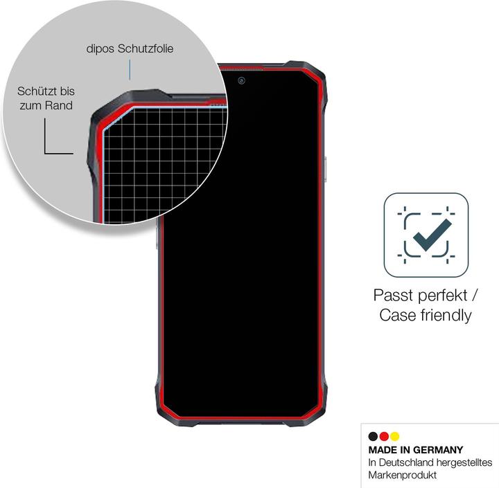 Image du produit Dipos Anti-Shock Film de Protection d’écran Anti-reflet (1 pièce(s), Hotwav Cyber 7)