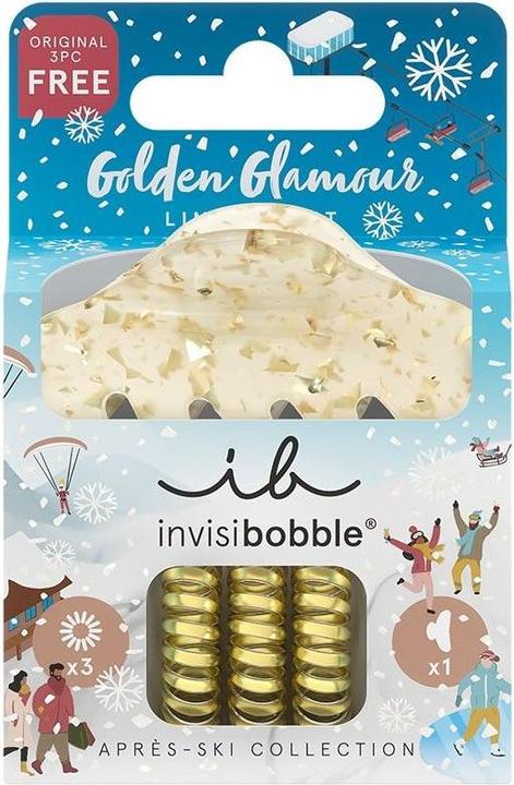 Produktbild Invisibobble Apres Ski Golden Glamour Set (Haarkamm)