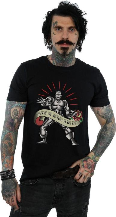 Immagine prodotto Iron Man The End Tattoo Maglietta Uomo (XL)