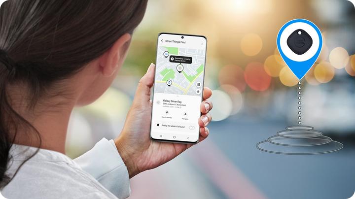 Actual product image Samsung SmartTag Key-Finder (Android)