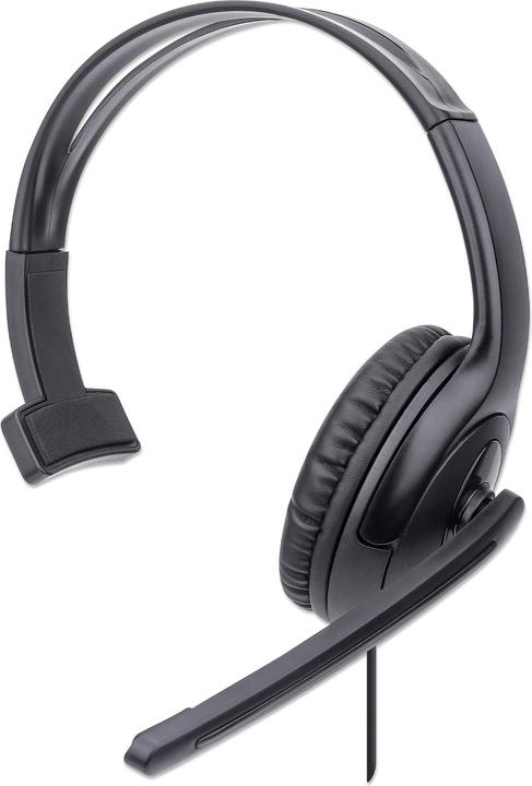 Actual product image Manhattan Mono USB headset (Cable, USB-A)