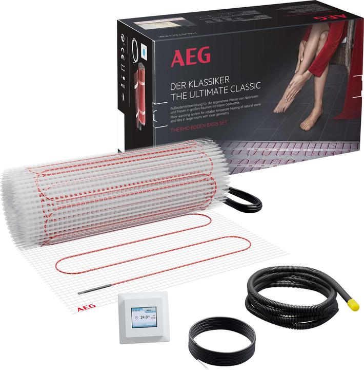 Actual product image AEG Haustechnik Basic Thermo Floor TBS TB 160/6 Set Plus, electric underfloor heating, complete set 6 m², 160 W/m²
