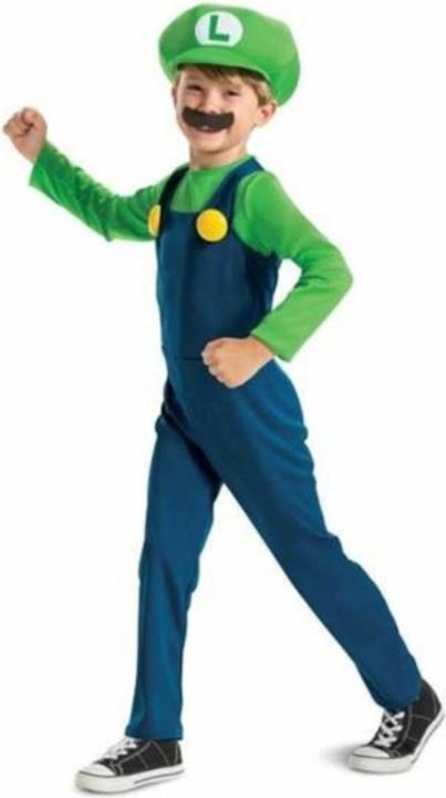 Image du produit Jakks Pacific Disguise - Super Mario Costume - Luigi (116 cm) (115809L) (S)
