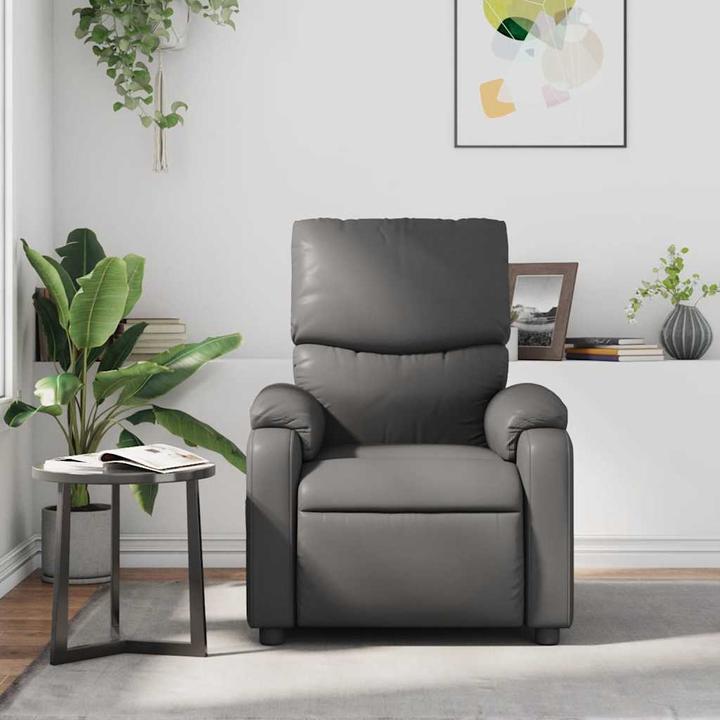 Produktbild VidaXL Massagesessel Grau Kunstleder,Farbe: Grau,Material