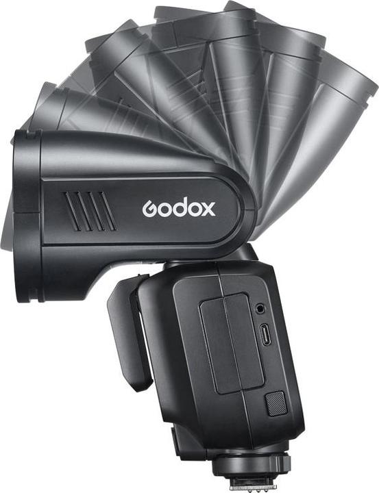 Actual product image Godox Speedlite V100 Nikon (Plug-on flash, Nikon)