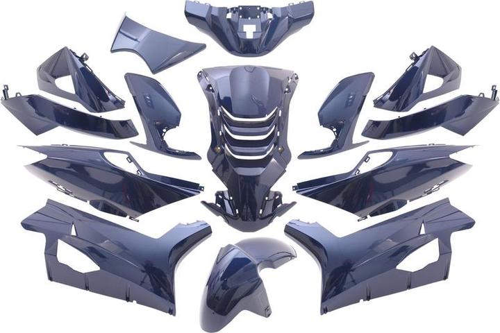 Actual product image Shots Place Peugeot Speedfight 4 14 -piece blue metallic