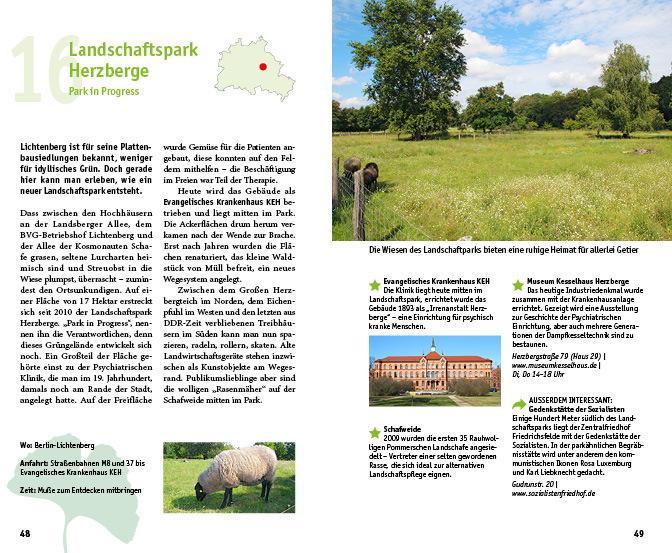 Immagine prodotto Berlin – Der grüne Stadtausflug (Tedesco, Susanne Kilimann, Anke Sademann, 2021)