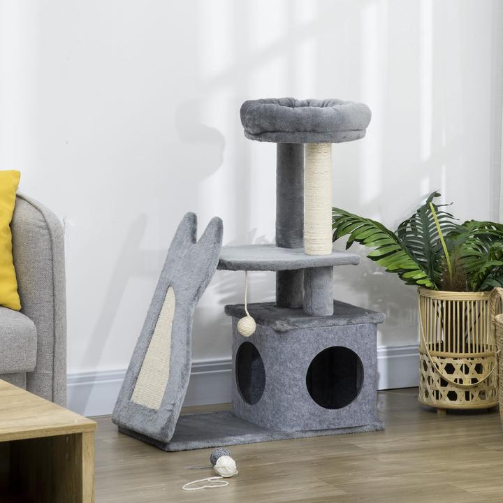 Produktbild Jamb Kratzbaum (83 cm, Creme, Grau)
