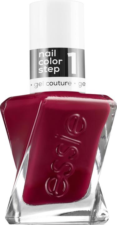 Actual product image Essie Gel Couture (509 Paint The Gown Red, Gel-Effect Nail Polish)