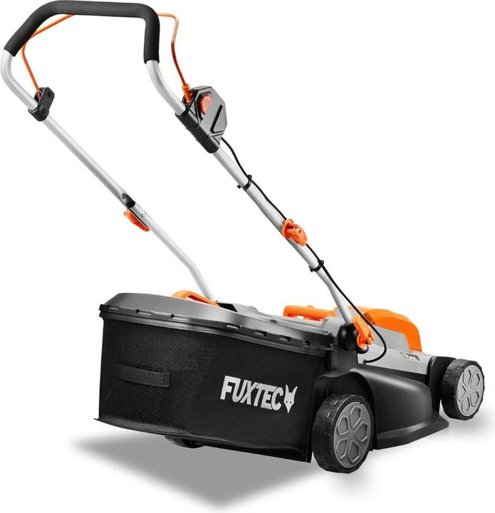Actual product image Fuxtec 40V cordless lawn mower FX-E2RM37SET (Rechargeable battery operated)