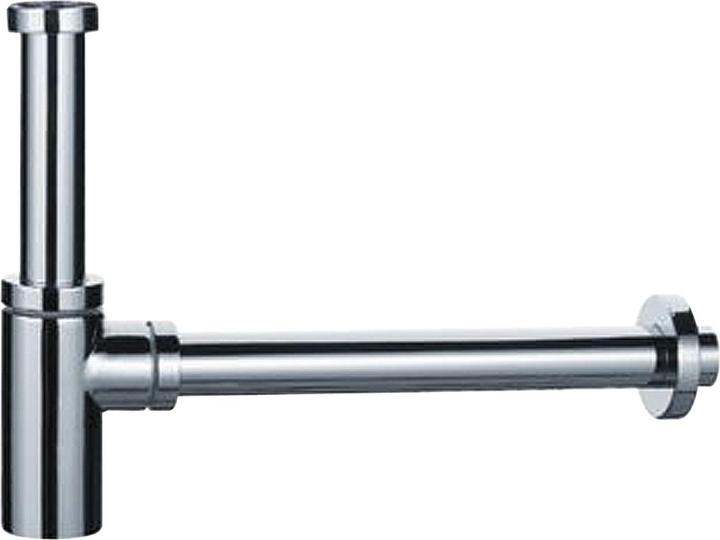 Franz Haas HAAS 5/4" x 32 mm Design-Flaschensiphon, Messing verchromt (5/4")