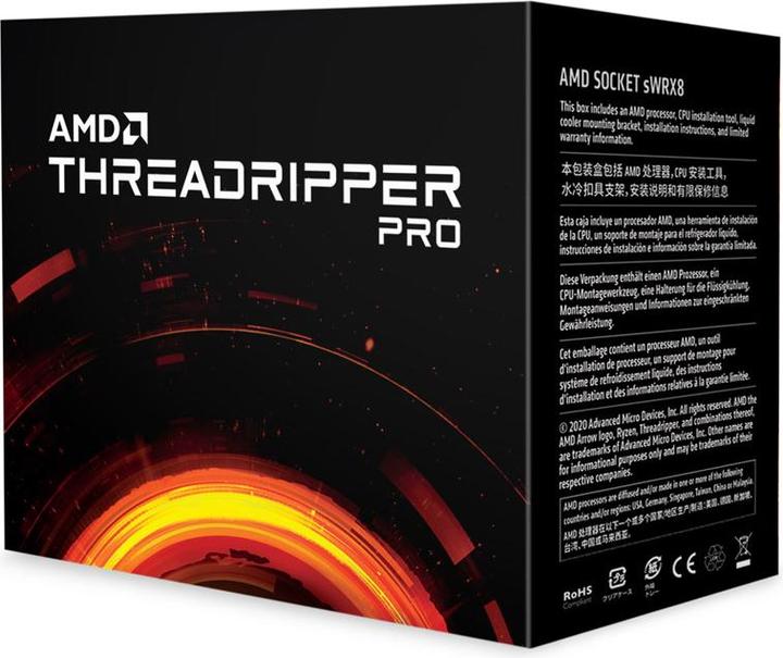 Produktbild AMD Ryzen Threadripper Pro 5955WX (sWRX8, 4 GHz, 16 -Core)