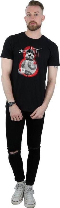 Image du produit Star Wars - T-shirt THE LAST JEDI BB-8 ROLL WITH IT - Homme (S)