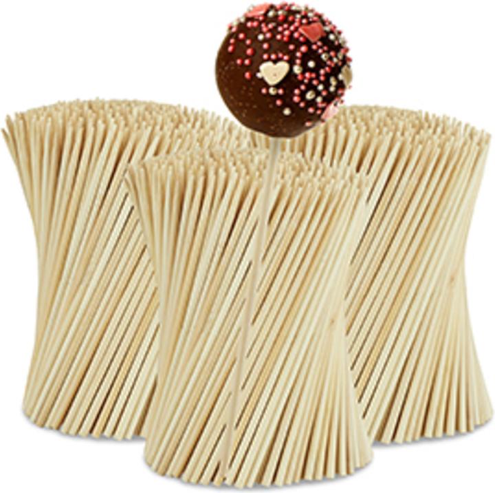 Relaxdays 1000x bastoncini per cakepop