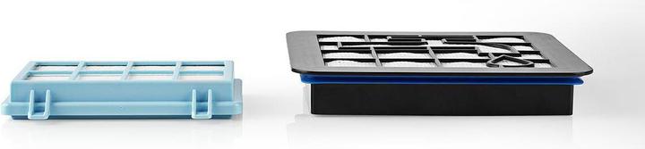 Produktbild Nedis HEPA Filter Set Ersatz für: Philips FC8010/01 / FC9331/09 / FC9332/09 Schwarz/Weiss Weiss/Schw