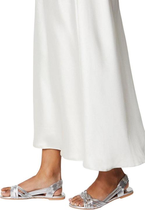 Actual product image Dorothy Perkins Womens/Ladies Jocelyn Plaited Leather Wide Flat Sandals (36)
