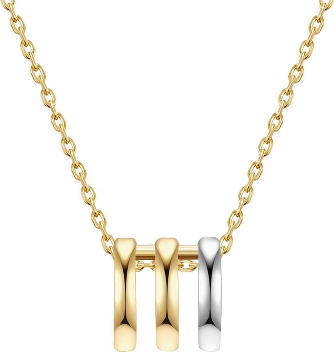 Glanzstücke München Kette Sterling Silber bi-Color - 26909 (Sterling Silber, 40 - 45 cm)