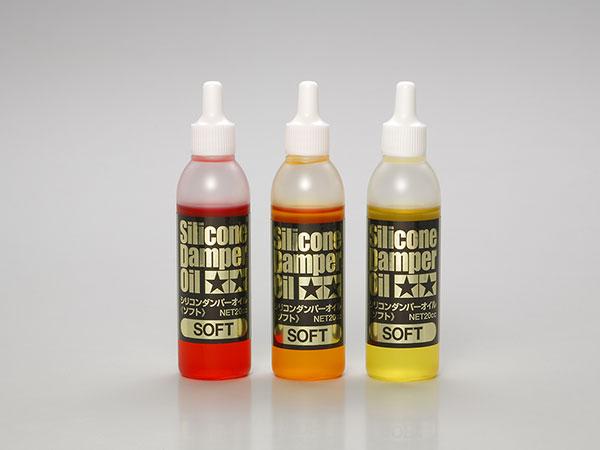 Actual product image Tamiya Damper oil set Soft 200-red/ 300-orange/ 400-yellow CST