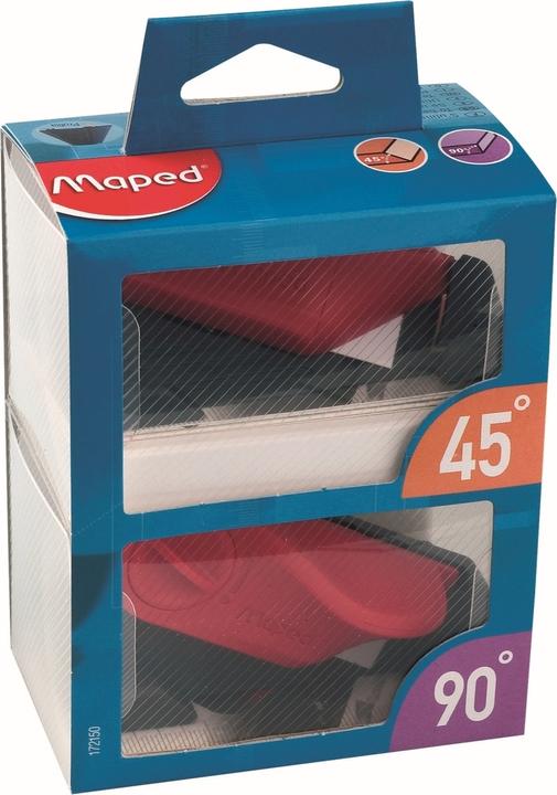 Maped Cutting tool set MatCutter 45 / 90 GRad incl. 5 blades in blister box (Cutters)