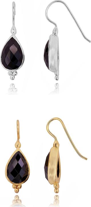 Produktbild Leyda Ohrhänger Tropfen (vergoldet 750 / 18 K Gold, Silber 925, Stein)