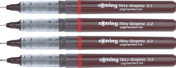 Produktbild Rotring Tikky Graphic (Schwarz, 1 x)
