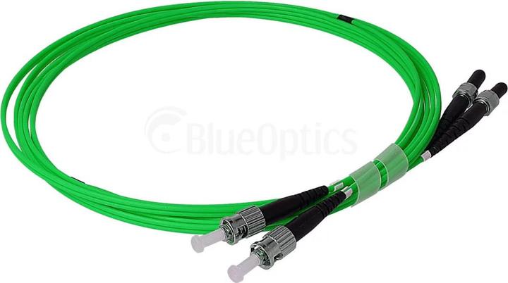 Immagine prodotto BlueOptics Cavo patch in fibra ottica duplex ST-FSMA Multimode OM5 30 metri (30 m)