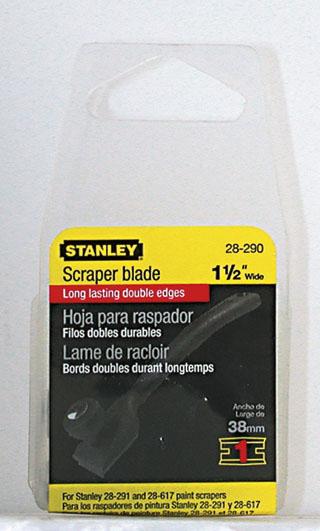 Produktbild Stanley Ersatzklinge für Lackschaber zweiseitig (Ersatzklinge)