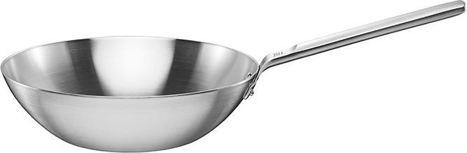 Image du produit Fiskars Norden Steel Wok, 28cm, sans revêtement (28 cm, Wok, Acier inoxydable)