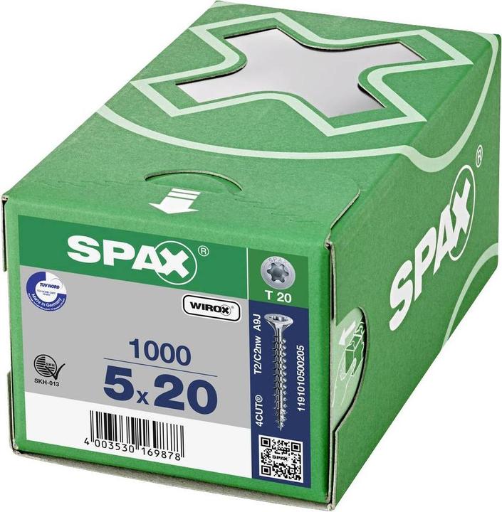 Image du produit Spax Vis pour panneaux agglomérés (1000 Vis par pièce)
