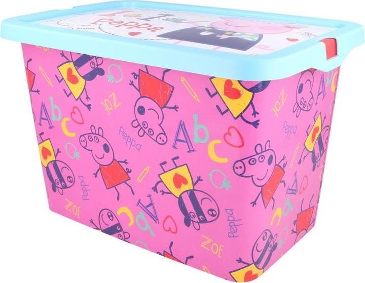 Actual product image Tinisu Peppa Pig Aufbewahrungsbox Store Box - 7 Liter Peppa Wutz