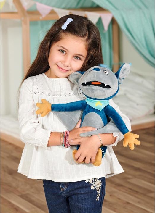 Produktbild Simba 109221001 - Fidi Fledermaus 35cm, bekannt aus dem KiKA Baumhaus aus kuschelweichem Plüsch, ab (35 cm)