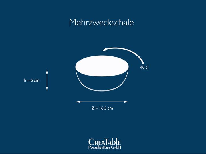 Actual product image CreaTable Nature Collection (16.50 cm, 6 x)