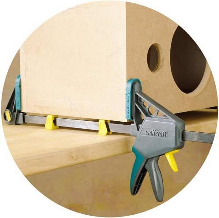 Produktbild wolfcraft Einhandzwinge EHZ „PRO“ 100/915 mm (915 mm)