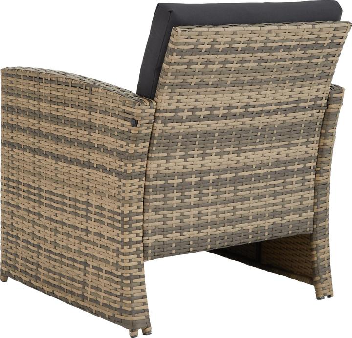 Produktbild tectake Rattan Lounge Lucca