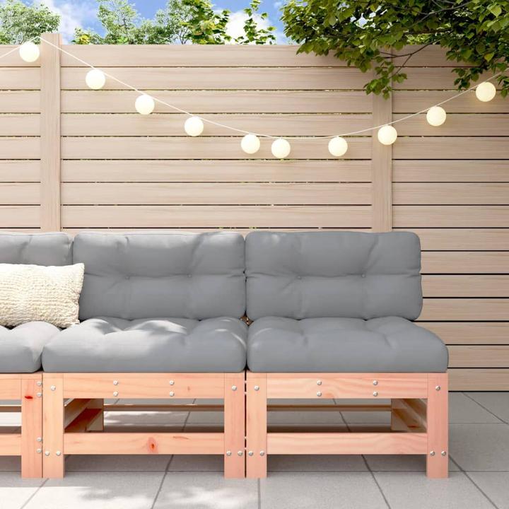 Produktbild VidaXL Garten-Mittelsofas 2 Stk. Massivholz Douglasie,Material