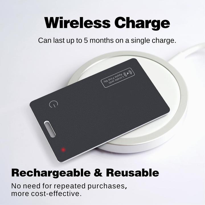 Actual product image Reyke Slim Wallet Tracker Card mit Apple Find My (iOS) (Apple)