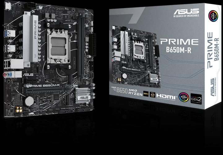 Actual product image ASUS MB PRIME B650M-R (AM5, AMD B650, mATX)