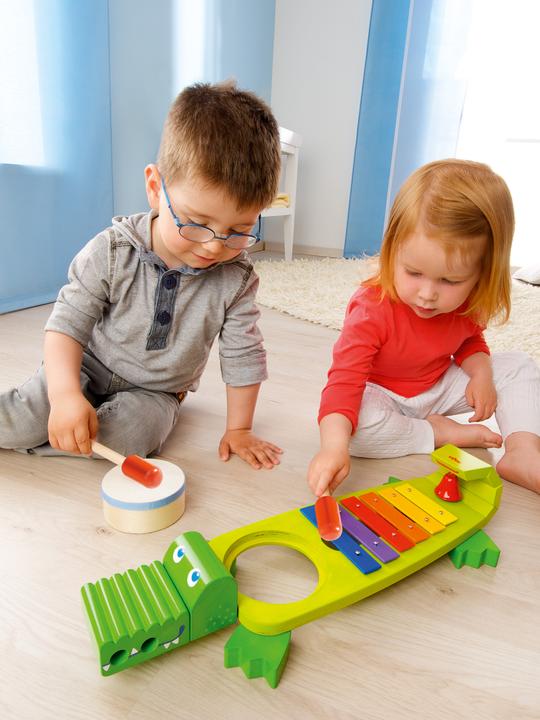 Image du produit Haba Crocodile sonore (Allemand, Français, Italien, Anglais)