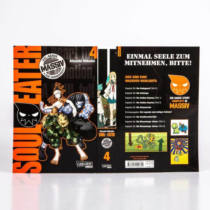 Produktbild Soul Eater Massiv 4 (Deutsch, Atsushi Ohkubo, 2021)