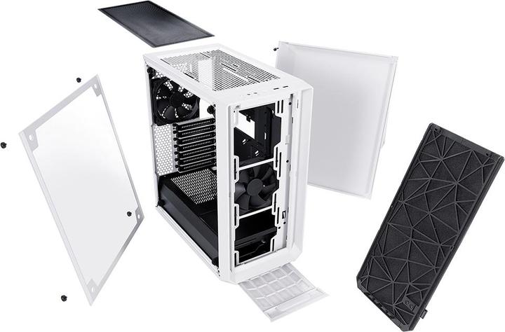 Actual product image Fractal Meshify C TG White (ATX, mATX, Mini-ITX)