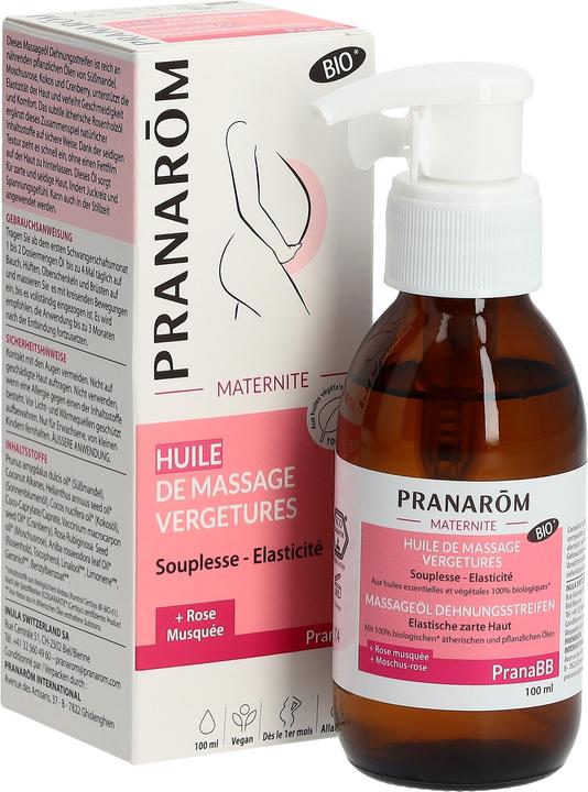 Immagine prodotto Pranarom PranaBB Schwangerschaft Massageöl Dehnungsstreifen Bio (100 ml)