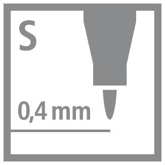 Immagine prodotto STABILO Penna universale OHPen permanente (Nero, 0.40 mm, 10 x)