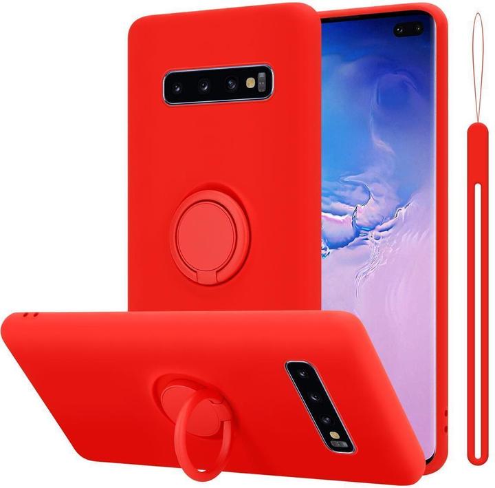 Image du produit Cadorabo TPU Liquid Ring Silicone Case Cover (Samsung Galaxy S10+)
