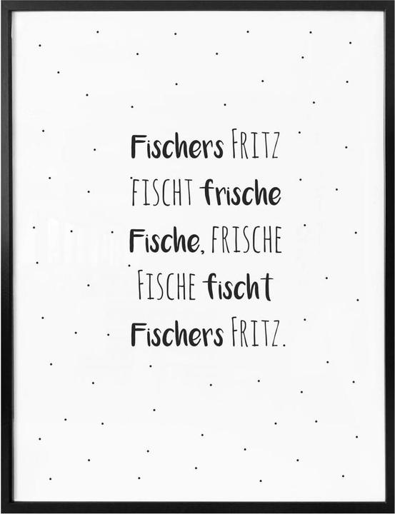 Image du produit Trenddeko Tordeur de langue - Fischer's Fritz (24 x 30 cm)